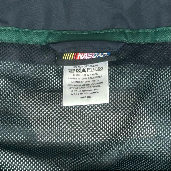 NASCAR Dale Earnhardt Jr. Amp Energy #88 Men’s Size 2XL XXL Windbreaker Full Zip - Picture 4 of 9